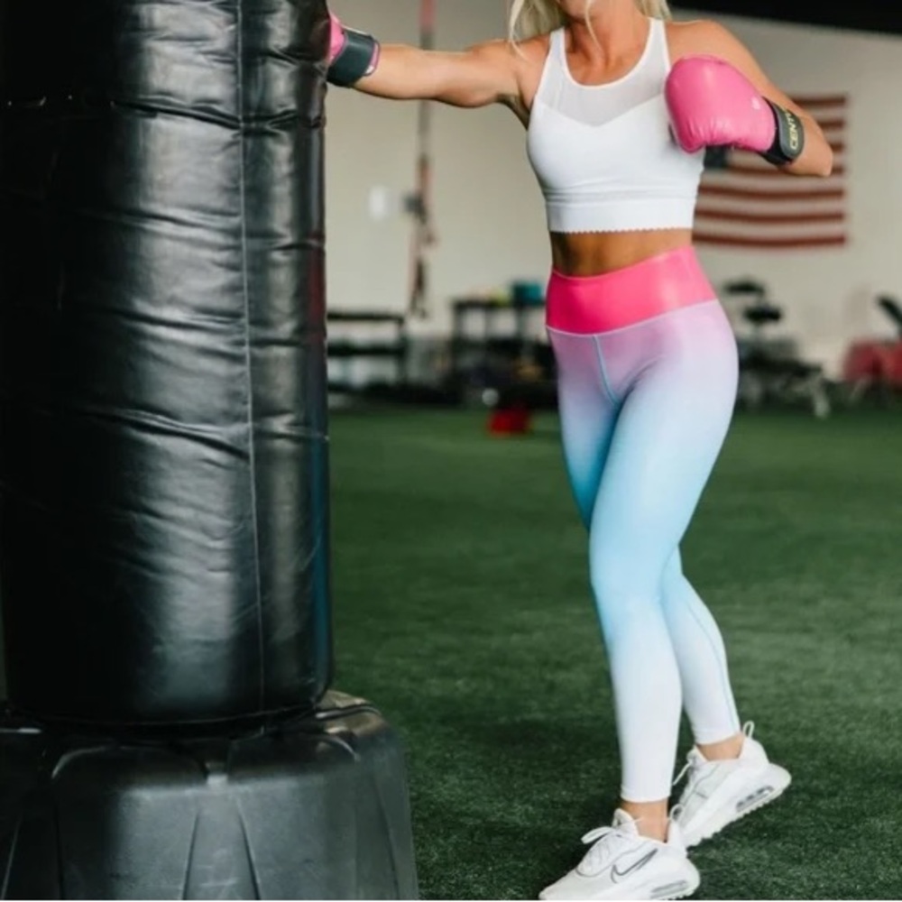 ZYIA Active Firecracker Light n Tight High Rise 7/8 Leggings